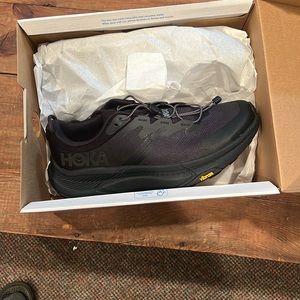 HOKA black shoe